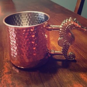 Copper Seahorse Mug